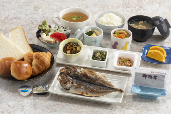 朝食一例