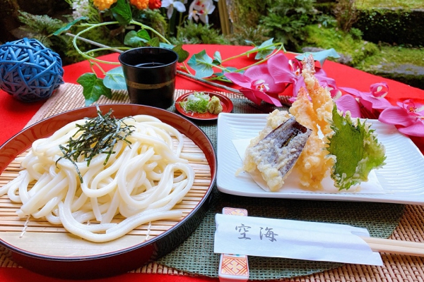 【定番メニュー一例】<br />
天ざるうどん定食