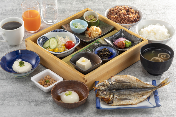 朝食一例