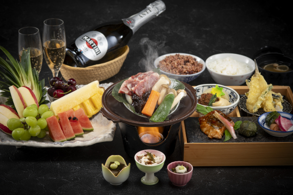 美食会席の1泊2食付プラン
